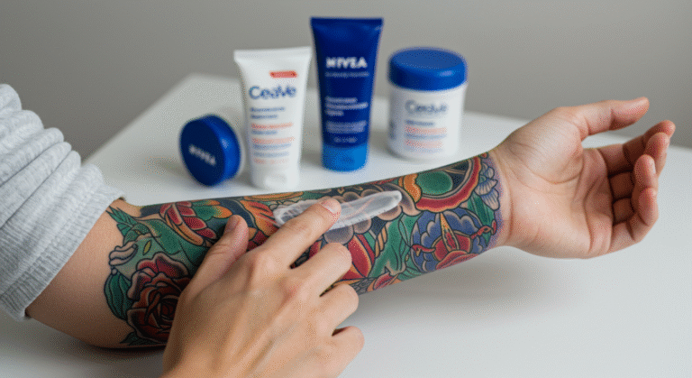 melhores hidratantes para tatuagem