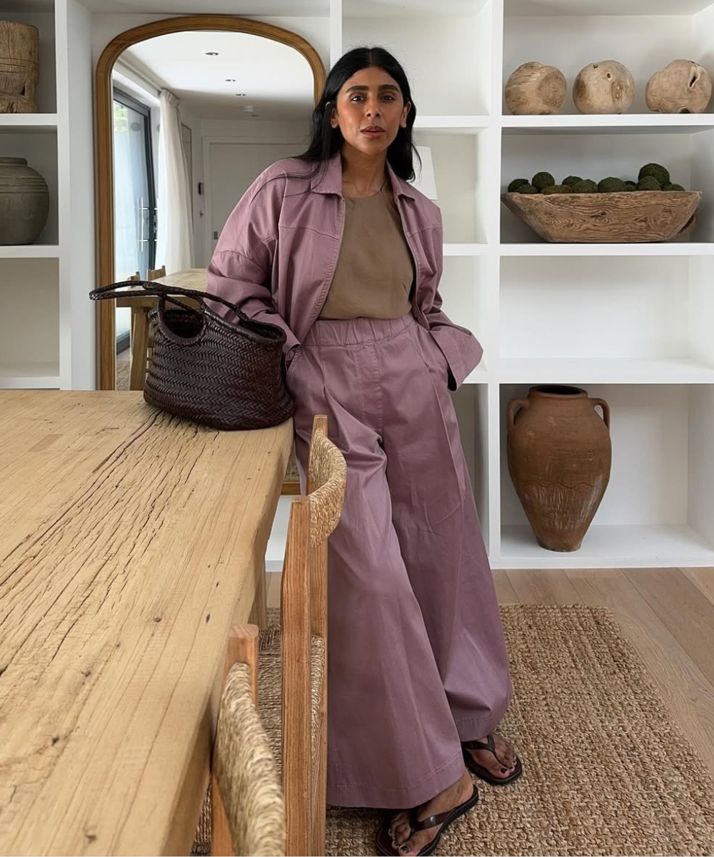 calça pantalona linho ou algodão qual escolher