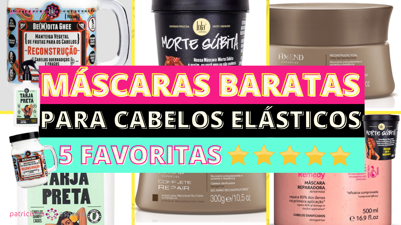 melhores máscaras de hidratação