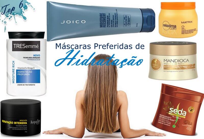 melhores máscaras de hidratação