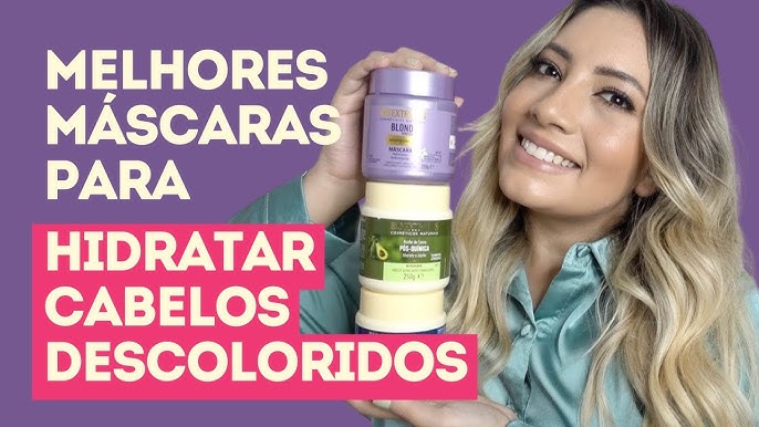 melhores máscaras de hidratação