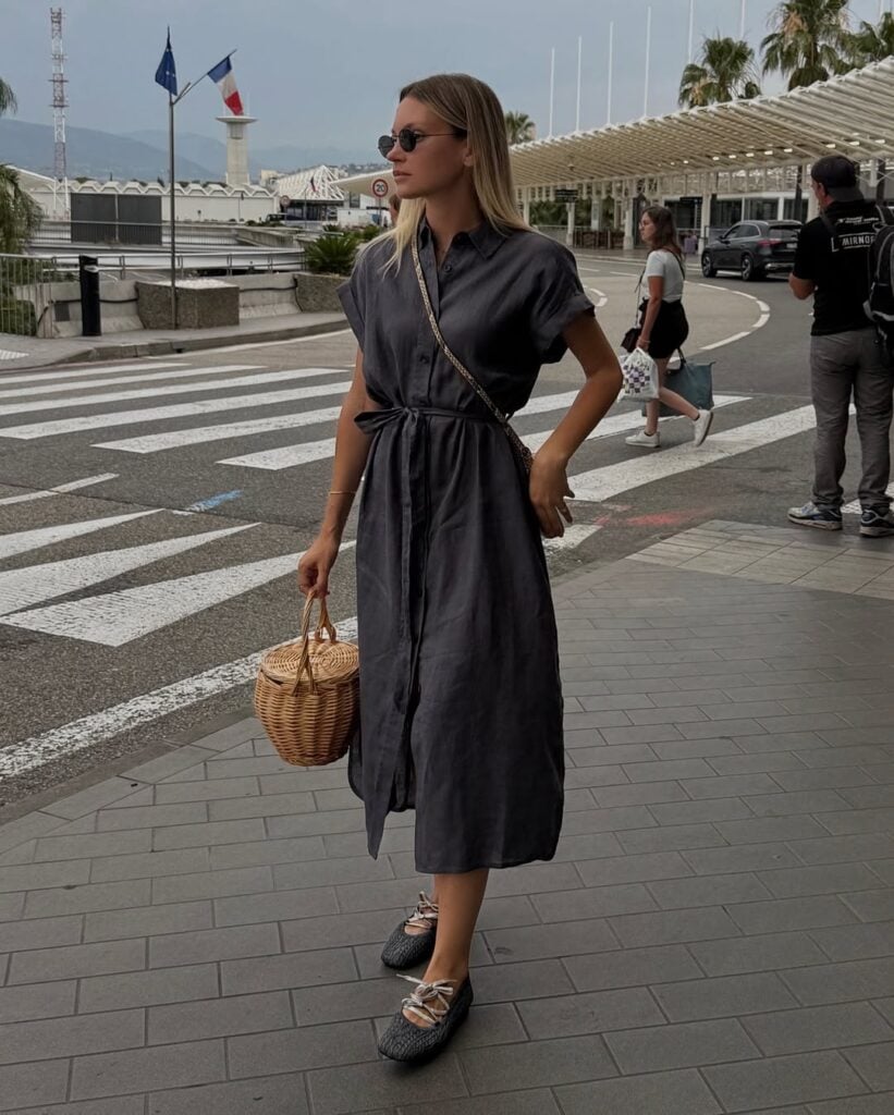 vestido linho boho chic verão 2026