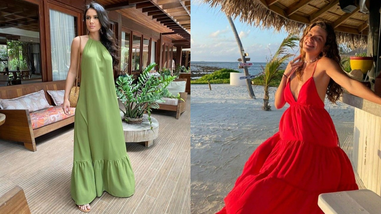 vestido linho boho chic verão 2026