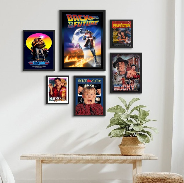 erros comuns ao escolher quadros de filmes para decoração