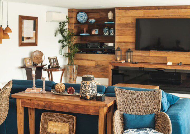 mesa de madeira rústica vs moderna qual escolher