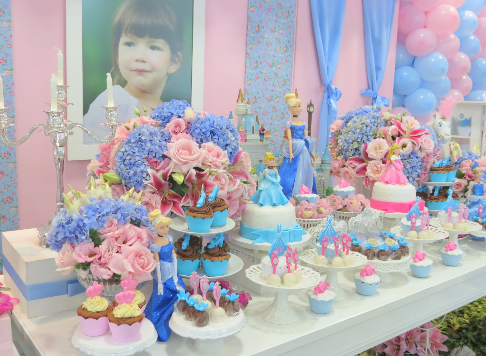 mesa festa infantil decoração 5 anos