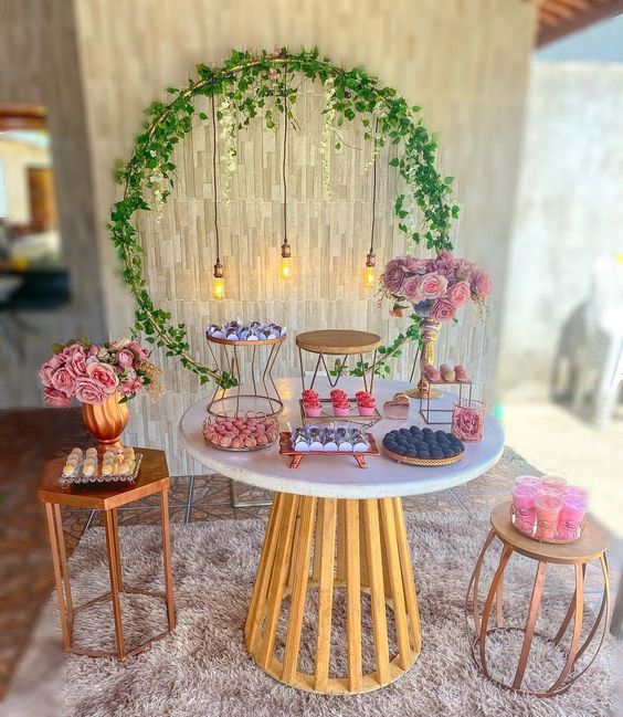 como decorar mesa de festa com tema de sereia