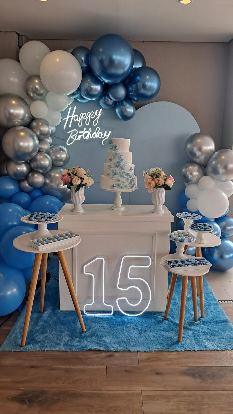 mini decoração festa infantil