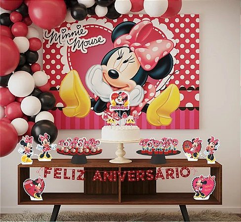 decoração minimalista aniversário