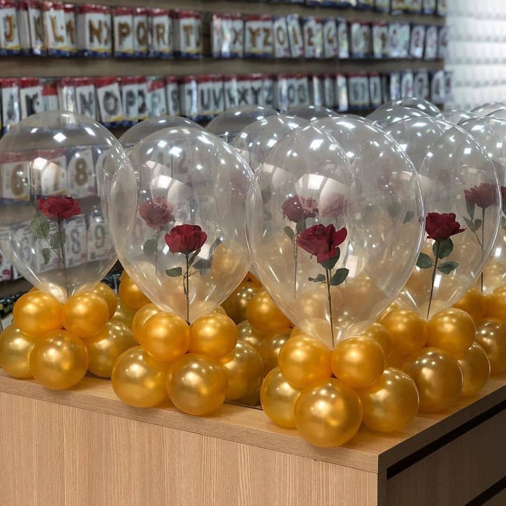 mini decoração de festa