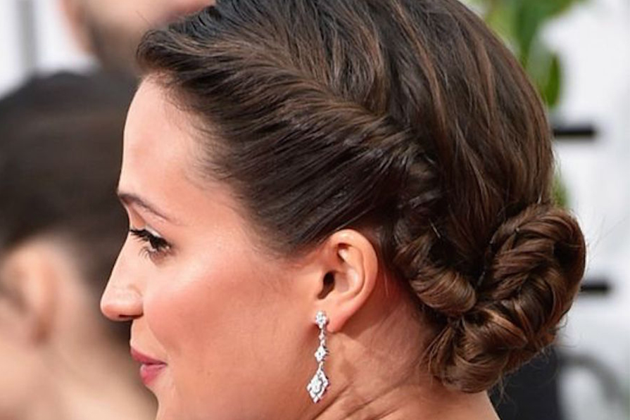 cabelo preso para casamento