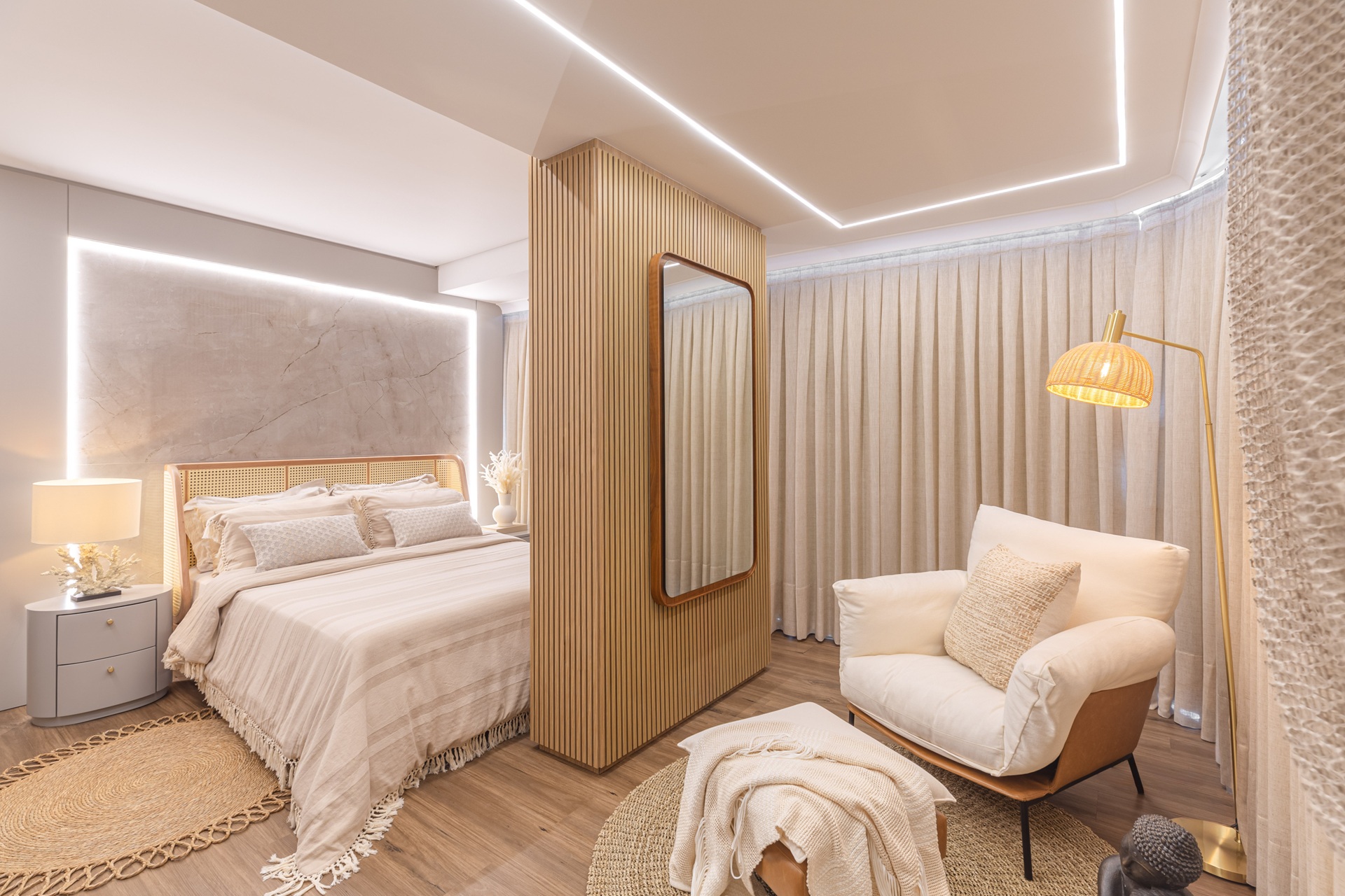 modelo de decoração de quarto