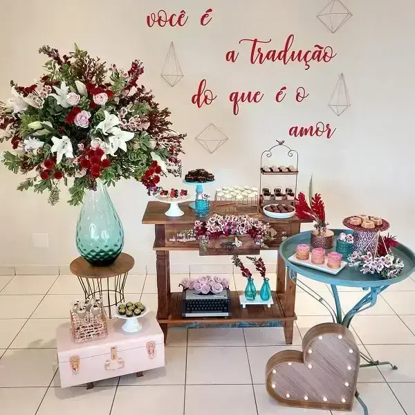 modelo de decoração para o dia das mães
