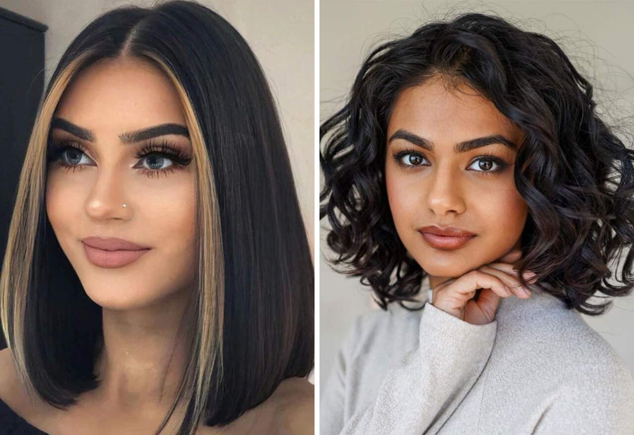 modelos de cabelo long bob