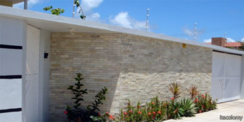 modelos de muro para frente de casa