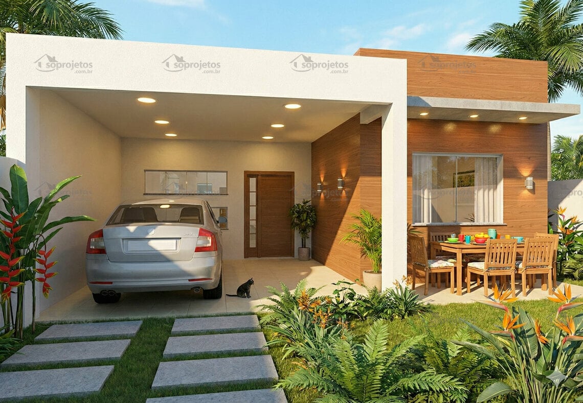 muros residenciais modernos