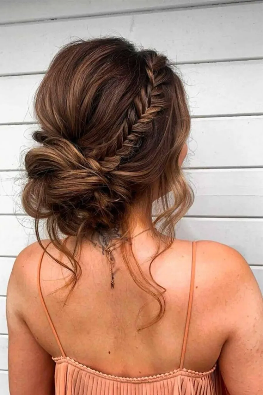 penteado coque baixo para casamento