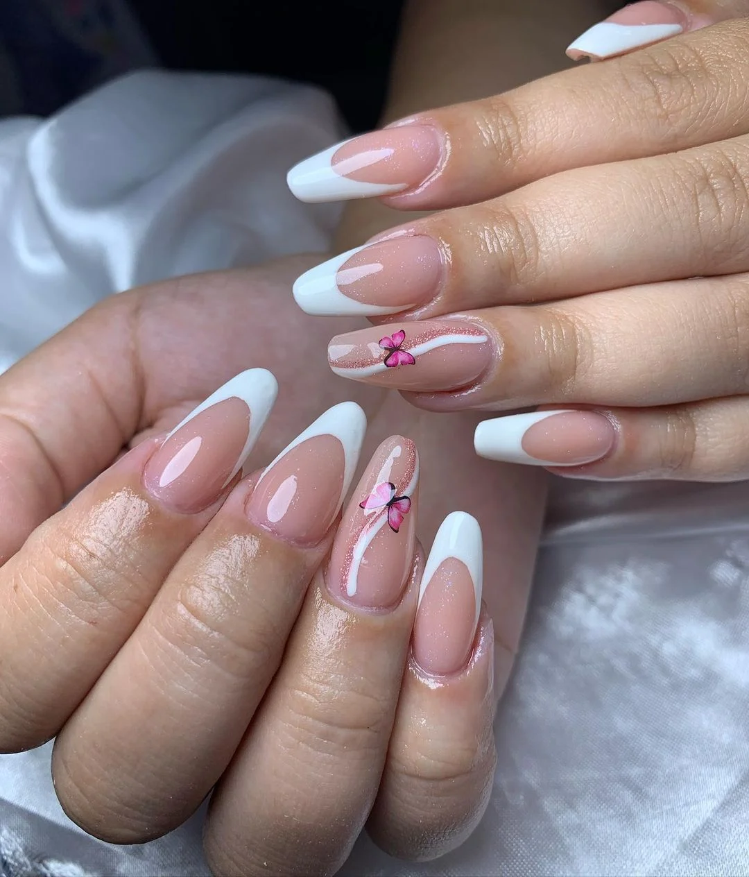 como fazer unhas francesinha