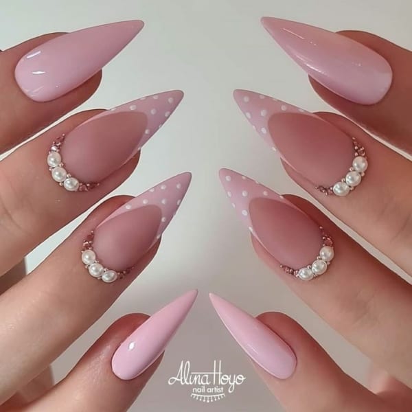 unhas curtas decoradas