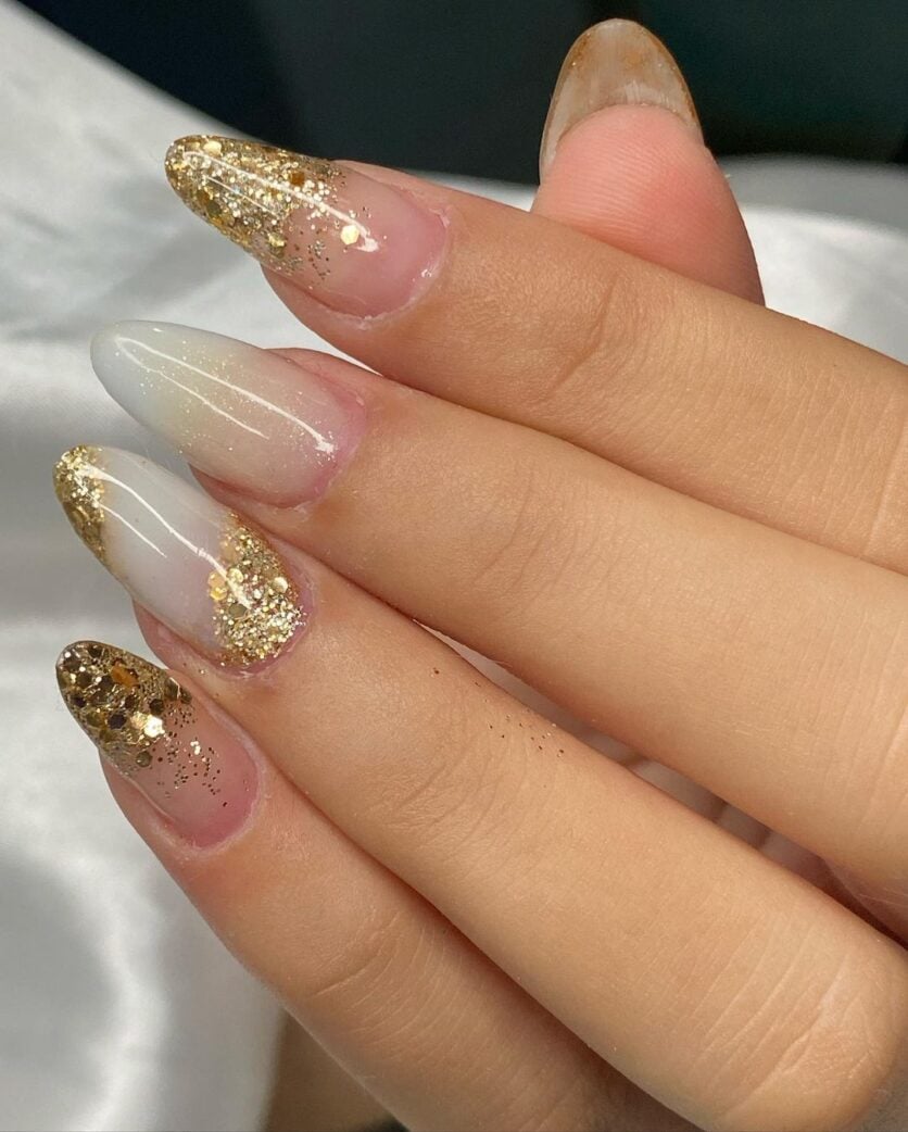unhas minimalistas réveillon