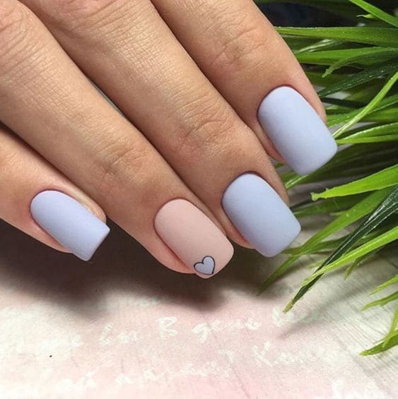 unhas simples curtas
