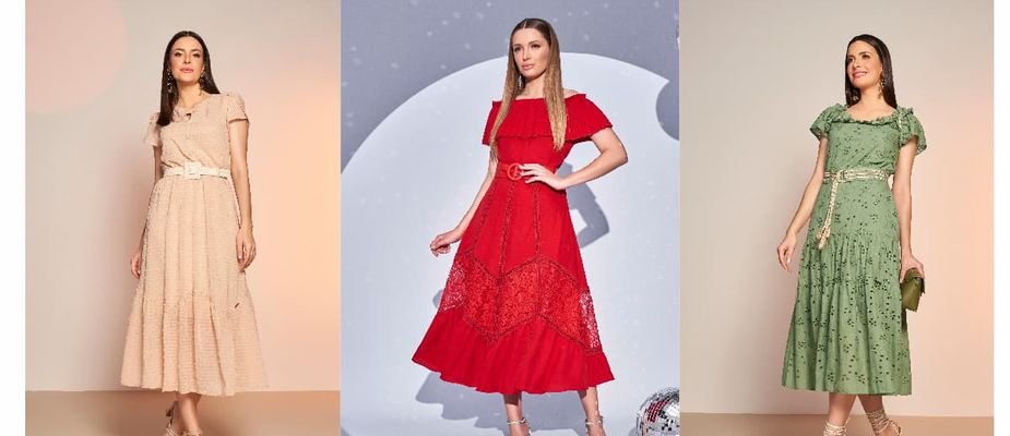 vestido longo vs vestido midi para o verão qual o melhor