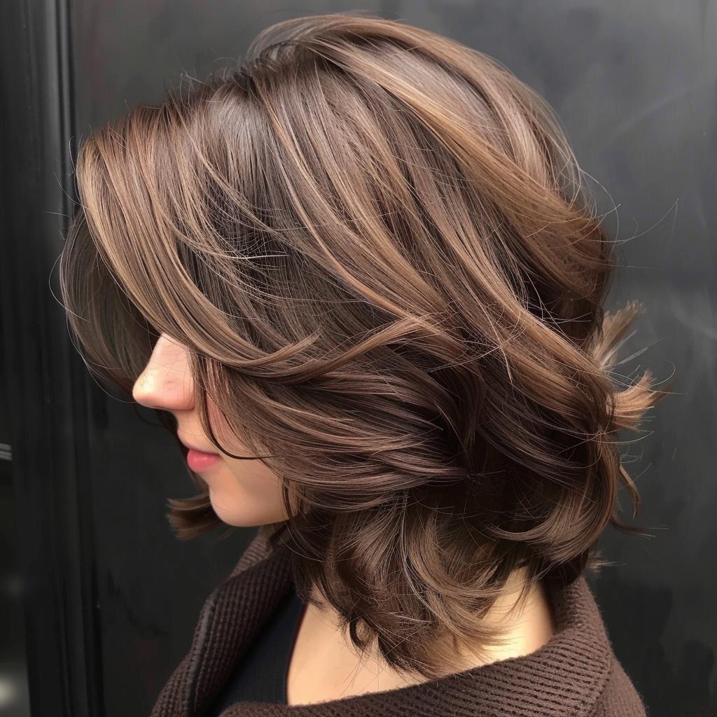 moreno iluminado curto