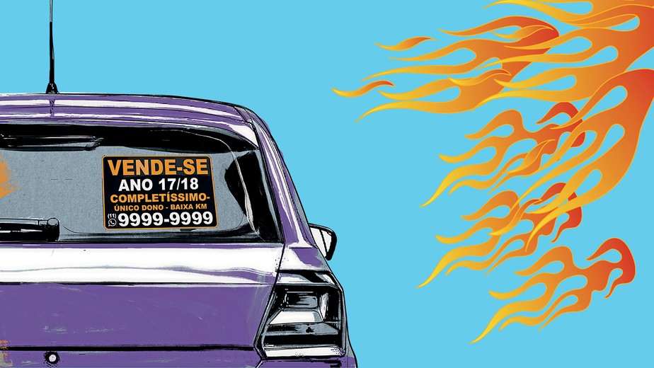 motivo da venda do carro usado