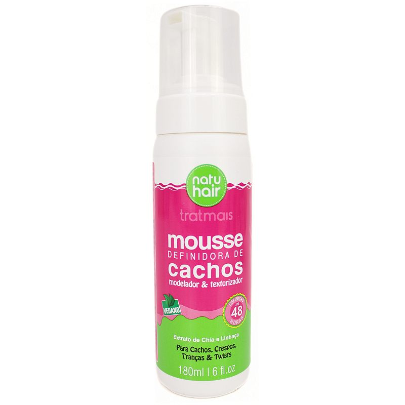 Mousse Para Cabelos Cacheados