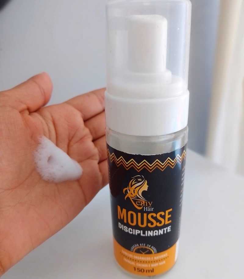 Mousse Para Cabelos Cacheados
