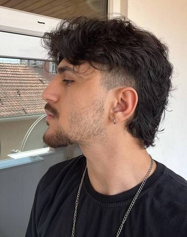 mullet curto