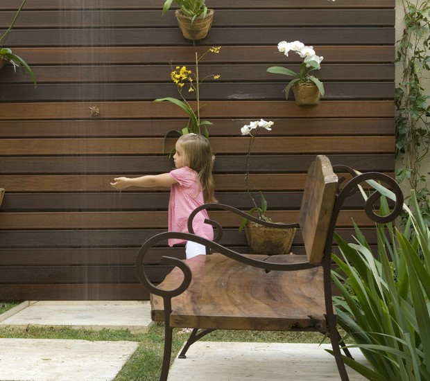 Ducha fria para jardim