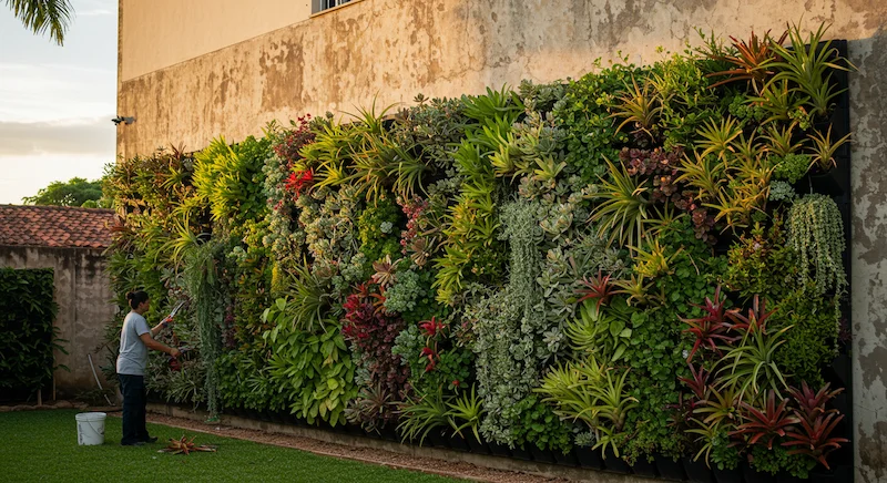 plantas que cobrem muros rapidamente