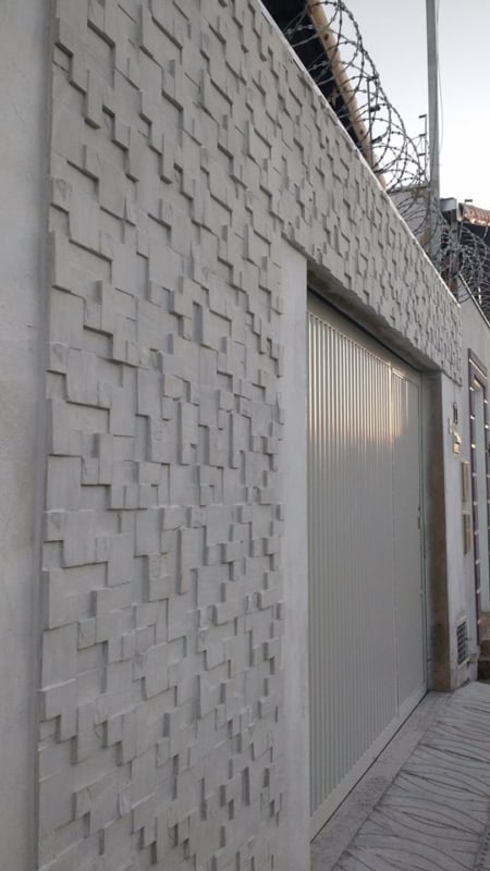 revestimento de muro com pedra
