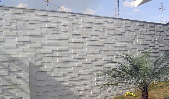 revestimento de muro moderno