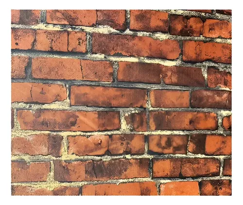 revestimento muro de tijolos