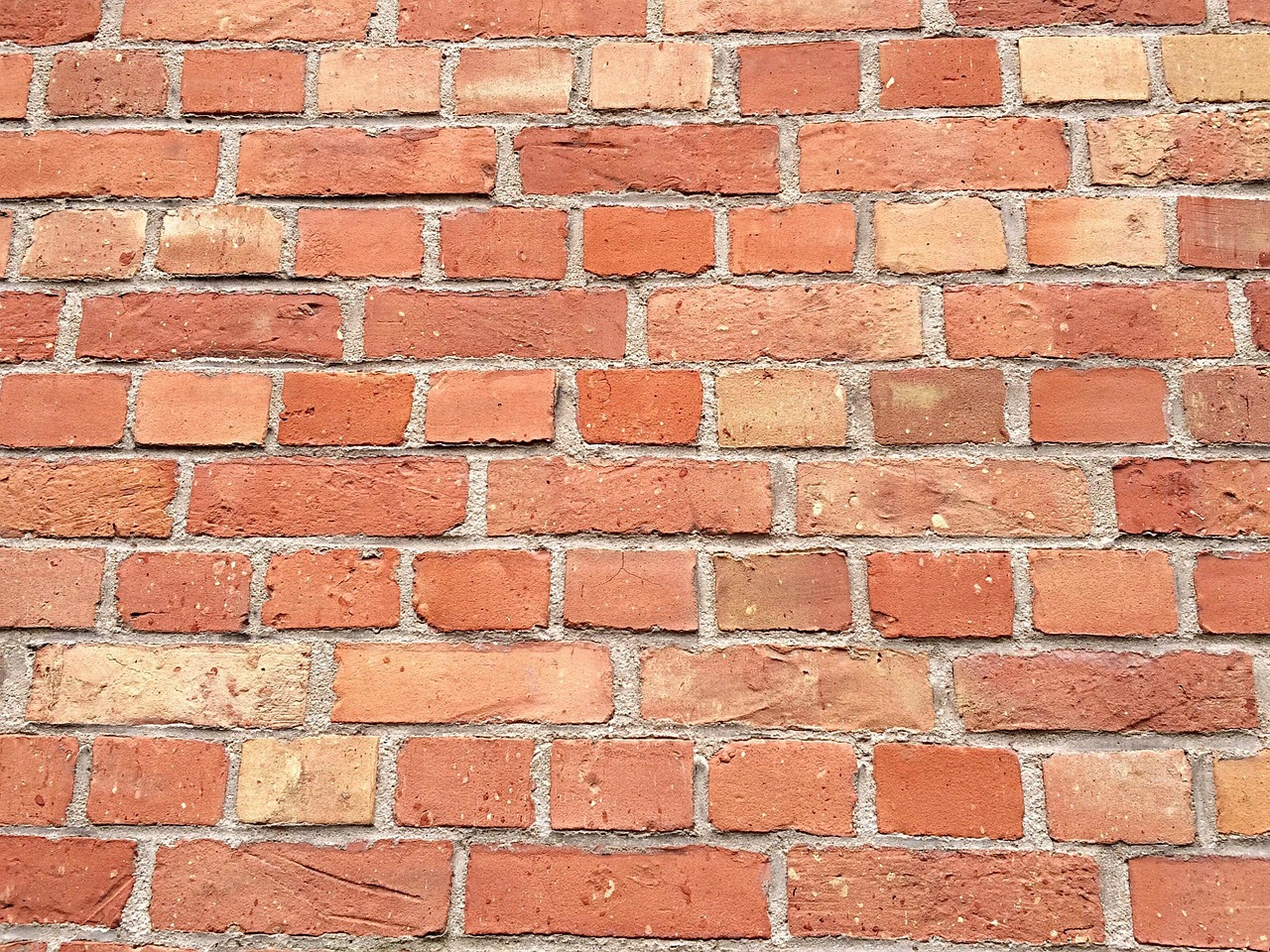 muro de tijolos modernos
