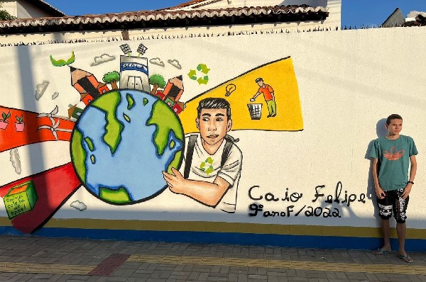 ilustração de muro para games