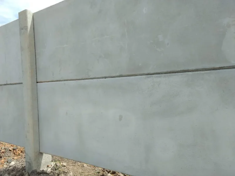 Placa de concreto com textura de tijolinho