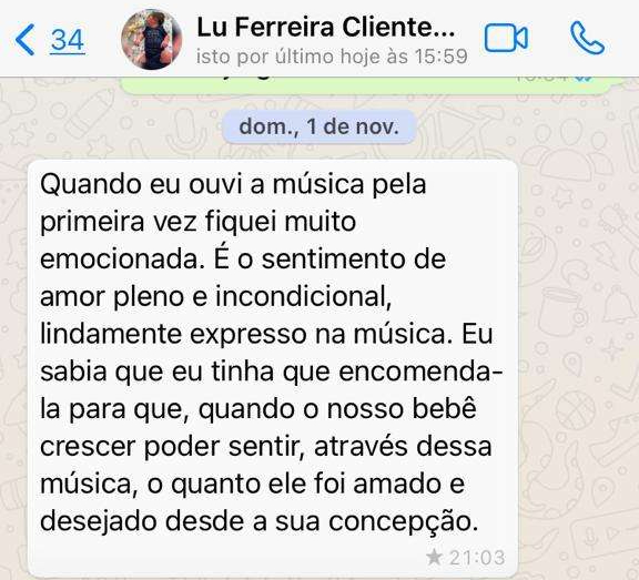 música para bebê dormir letra