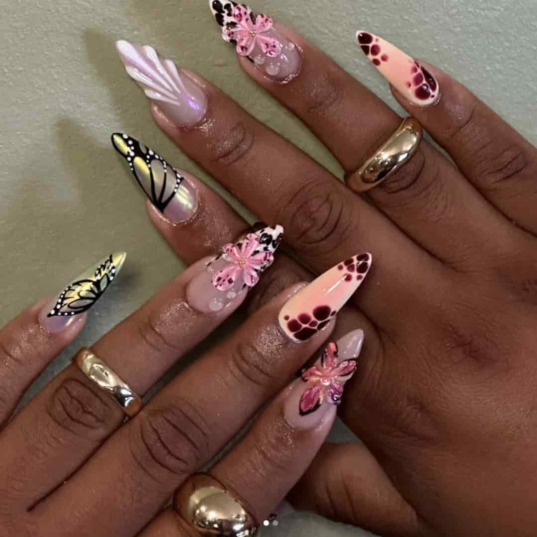 Inspirações de Gem Nails: Brilho e Sofisticação para Suas Unhas