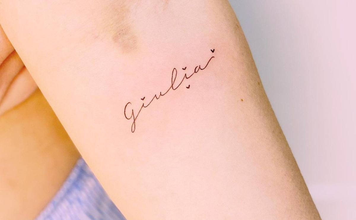 tatuagem nome filho