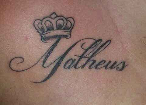 tatuagem nome lettering