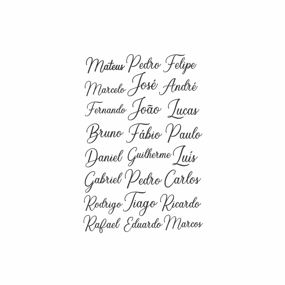 tatuagem inicial nome