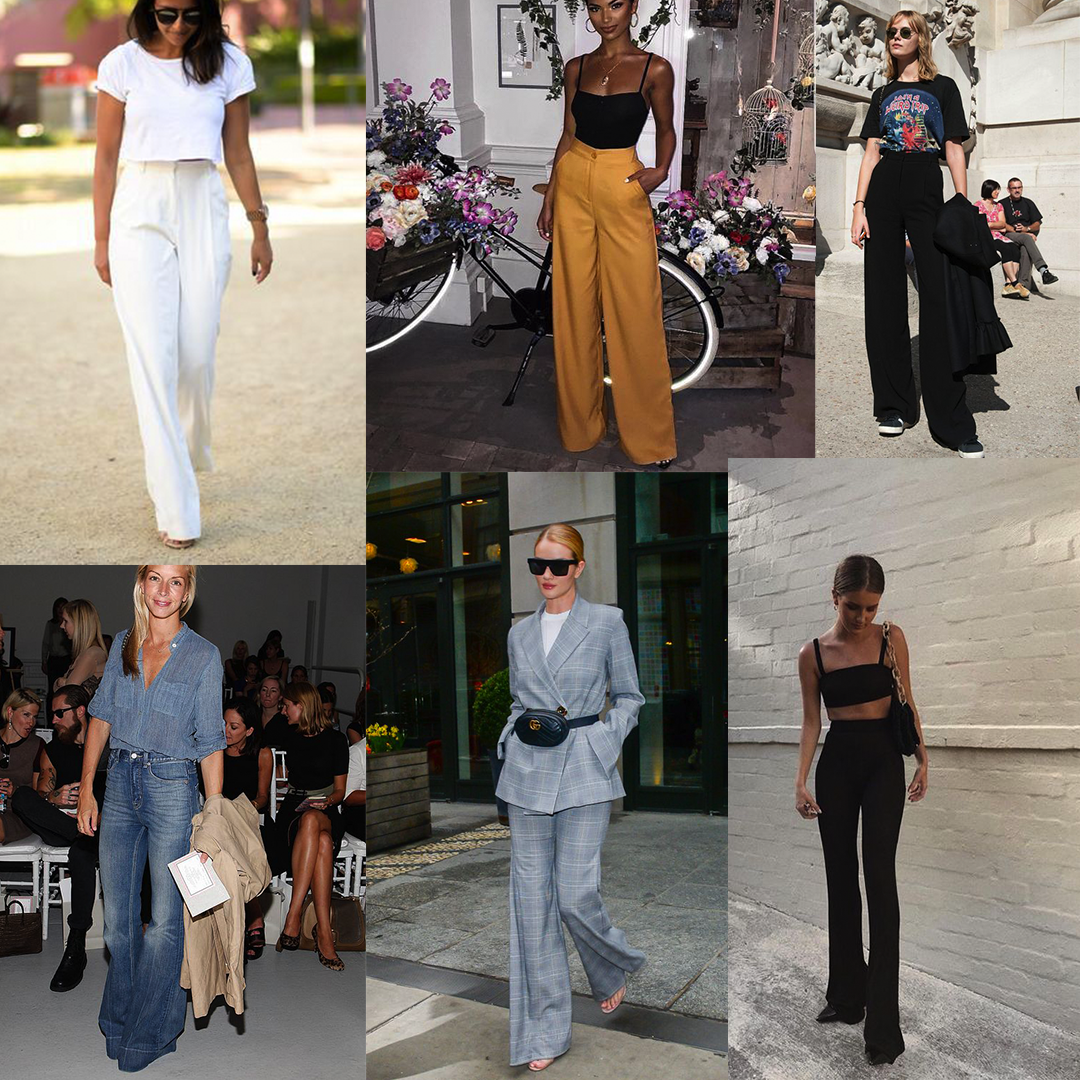 melhores looks com calça pantalona para cada estação