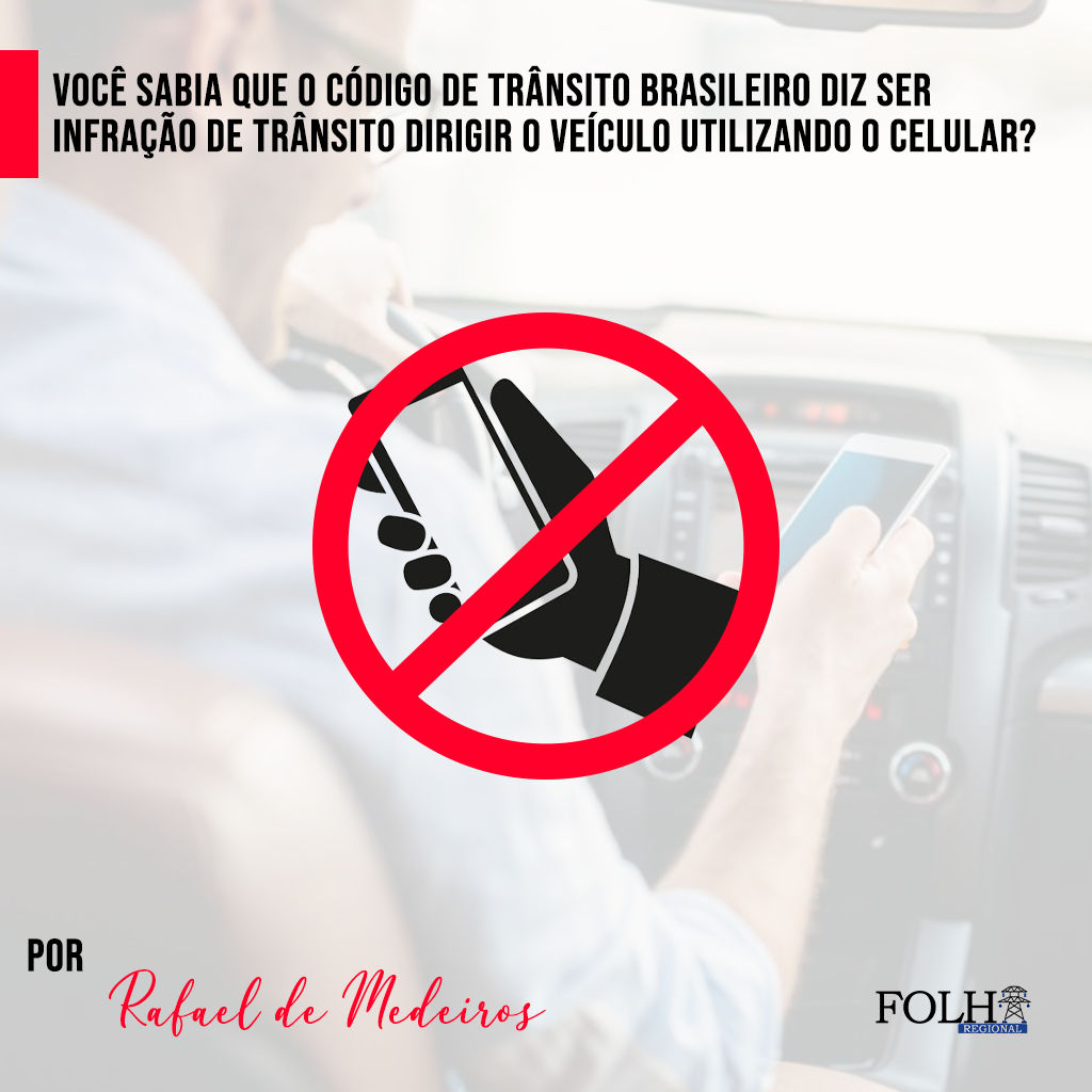 Processo de recurso de multa por uso de celular