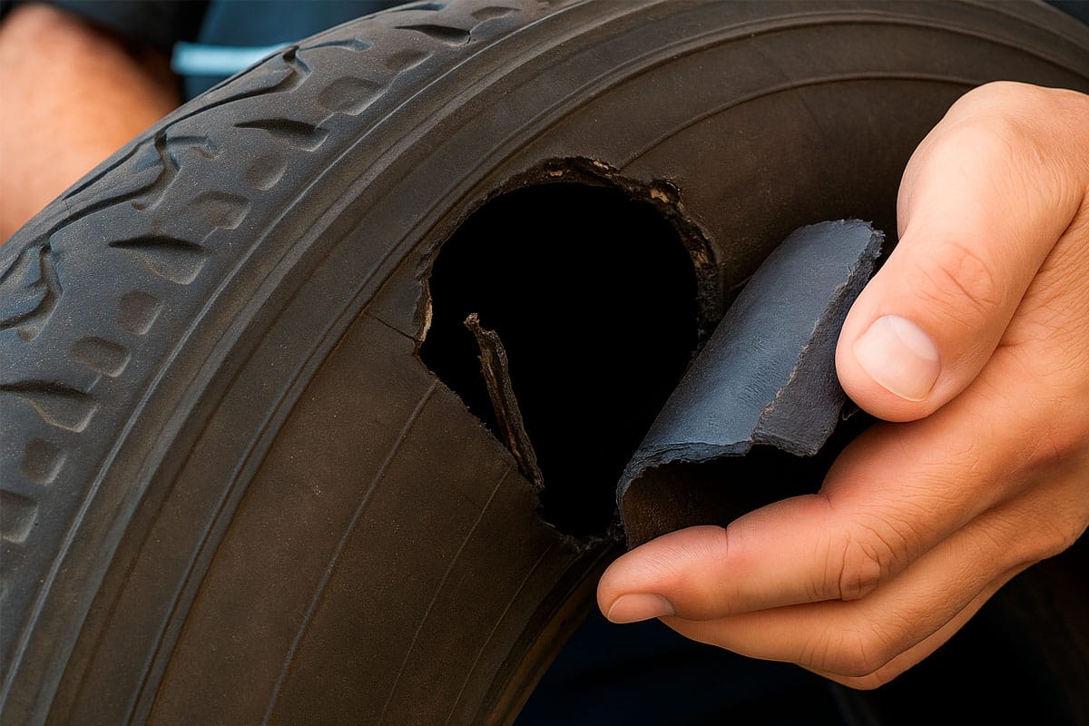 Quando a vulcanização de pneus é segura?