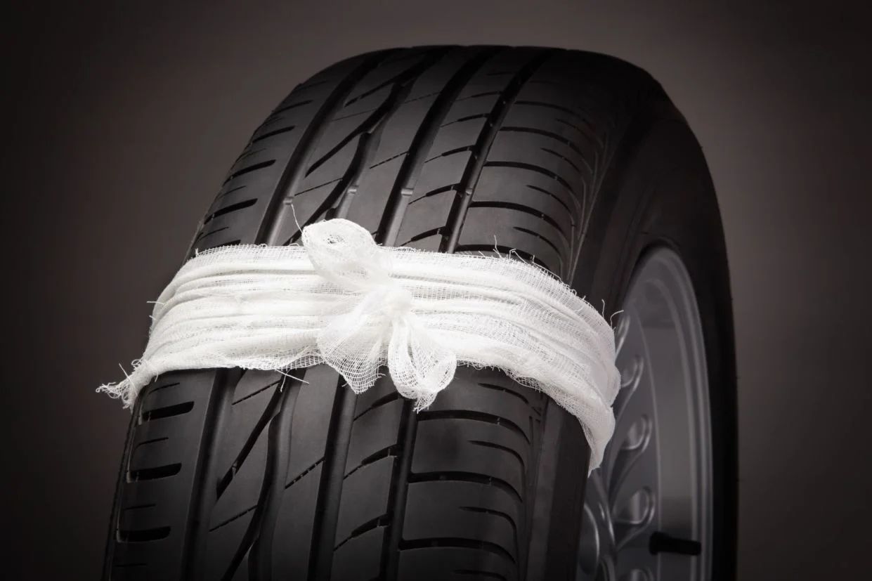 Como identificar um dano reparável em pneus