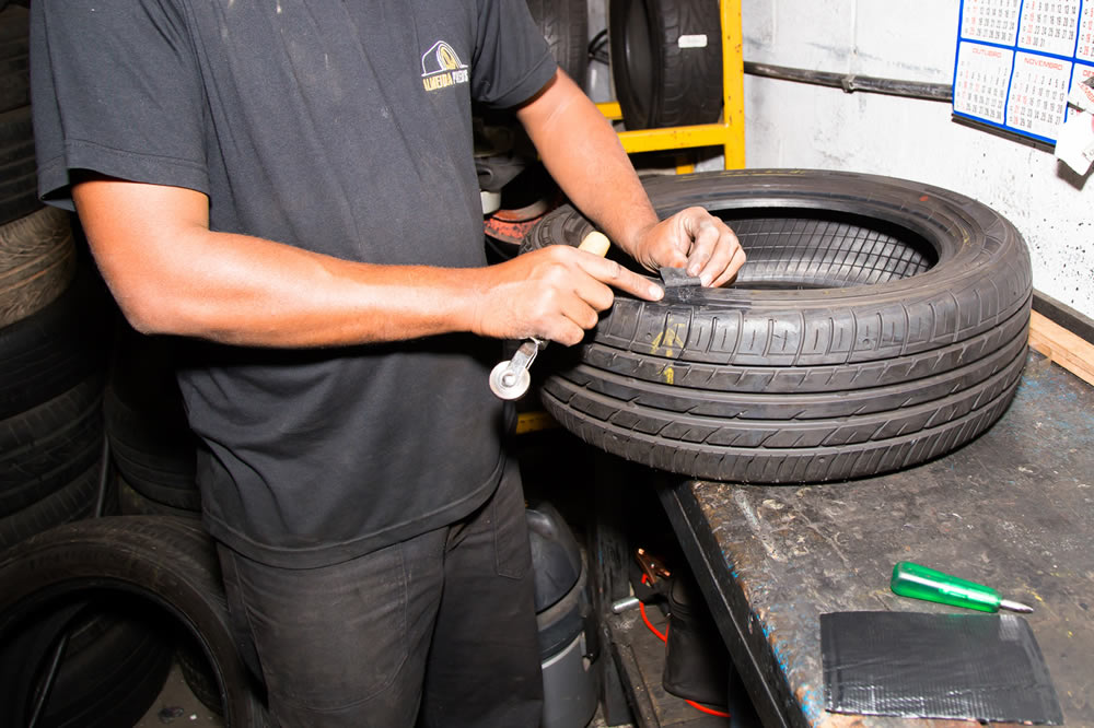 Quando a vulcanização de pneus é segura?