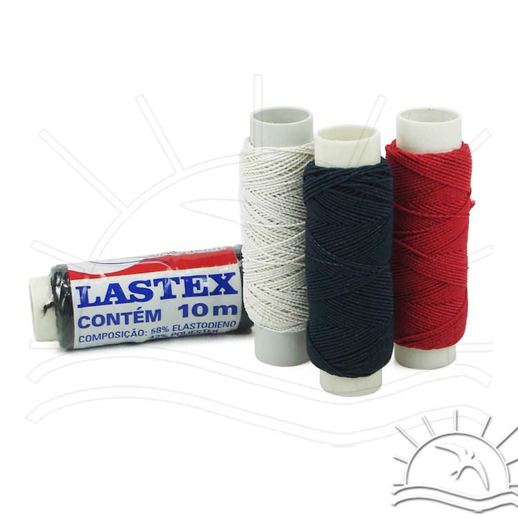 linha elástica para franzir